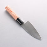 Kanetsune DSR-1K6 Hammered Deba 105mm Red Pakka wood Handle - Japannywholesale