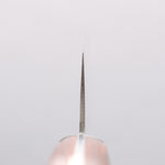 Seisuke Mokusei ZA-18 Mirrored Finish Damascus Nakiri 165mm Brown Pakka wood Handle - Japannywholesale