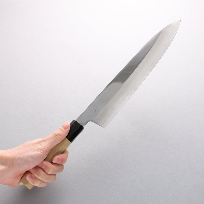 Choyo Silver Steel No.3 Mirrored Finish Gyuto 270mm Magnolia Handle - Japannywholesale