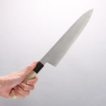 Kikuzuki Silver Steel No.3 Bokashi Gyuto 240mm Magnolia Handle - Japannywholesale