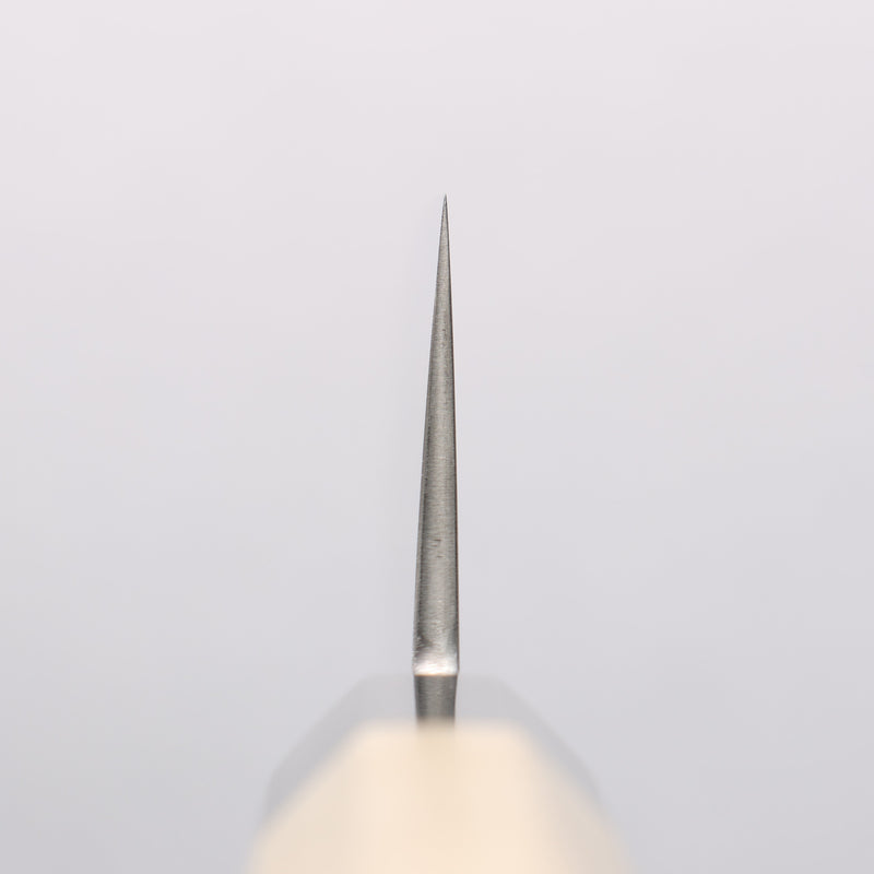 Kikuzuki Silver Steel No.3 Bokashi Santoku 180mm Magnolia Handle - Japannywholesale