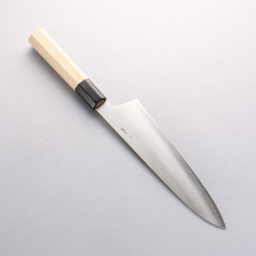 Kikuzuki Silver Steel No.3 Bokashi Gyuto 210mm Magnolia Handle - Japannywholesale