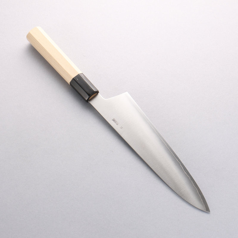Kikuzuki Silver Steel No.3 Bokashi Gyuto 210mm Magnolia Handle - Japannywholesale