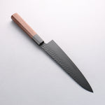 Sakai Takayuki Kurokage VG10 Hammered Teflon Coating Gyuto 210mm Wenge Handle - Japannywholesale