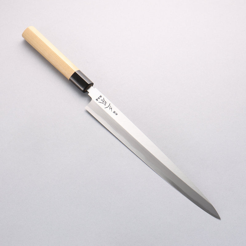 Masamoto Hongasumi White Steel No.2 Yanagiba Magnolia Handle - Japannywholesale