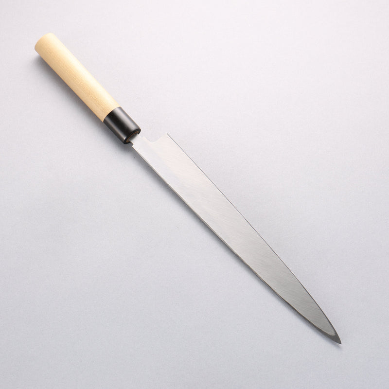 Masamoto Hongasumi White Steel No.2 Yanagiba Magnolia Handle - Japannywholesale