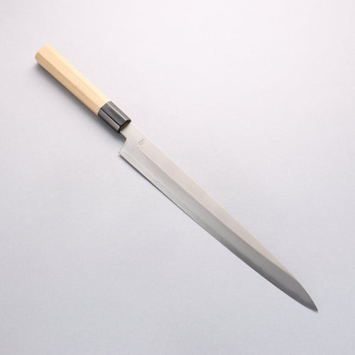 Kikuzuki Silver Steel No.3 Bokashi Yanagiba 300mm Magnolia Handle - Japannywholesale
