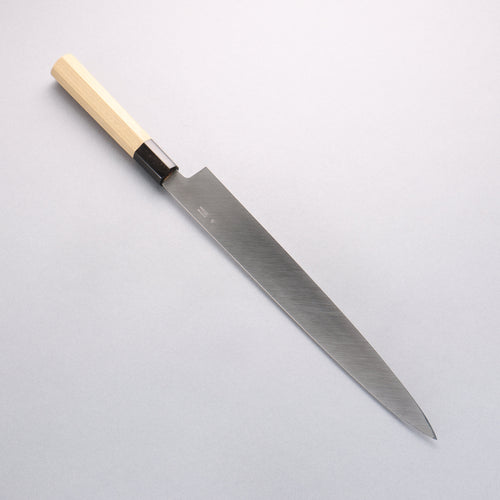 Kikuzuki Silver Steel No.3 Bokashi Yanagiba 300mm Magnolia Handle - Japannywholesale