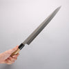 Kikuzuki Silver Steel No.3 Bokashi Yanagiba 300mm Magnolia Handle - Japannywholesale
