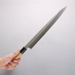 Kikuzuki Silver Steel No.3 Bokashi Yanagiba 300mm Magnolia Handle - Japannywholesale