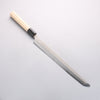 Kikuzuki Silver Steel No.3 Bokashi Sakimaru Takohiki 300mm Magnolia Handle - Japannywholesale