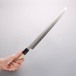 Kikuzuki Silver Steel No.3 Bokashi Sakimaru Takohiki 300mm Magnolia Handle - Japannywholesale