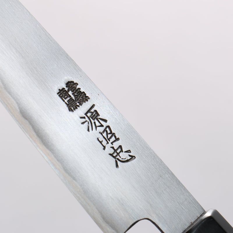 Minamoto Akitada White Steel No.2 Petty-Utility 150mm Ebony Wood Handle - Japannywholesale