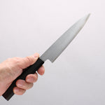 Minamoto Akitada White Steel No.2 Petty-Utility 150mm Ebony Wood Handle - Japannywholesale