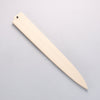 Sakai Takayuki Chef Series Silver Steel No.3 Yanagiba 300mm Stabilized wood (White Ferrule and End Cap) Handle with Sheath - Japannywholesale
