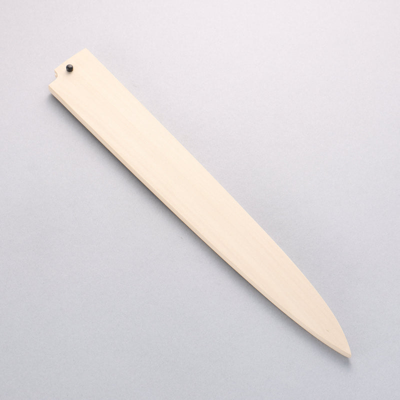 Sakai Takayuki Chef Series Silver Steel No.3 Yanagiba 300mm Stabilized wood (White Ferrule and End Cap) Handle with Sheath - Japannywholesale