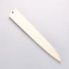 Sakai Takayuki Chef Series Silver Steel No.3 Yanagiba 270mm Stabilized wood (White Ferrule and End Cap) Handle with Sheath - Japannywholesale