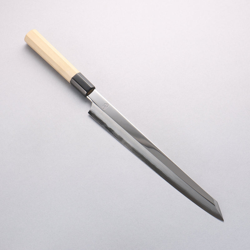 Choyo Silver Steel No.3 Mirrored Finish Kengata Yanagiba 270mm Magnolia Handle - Japannywholesale