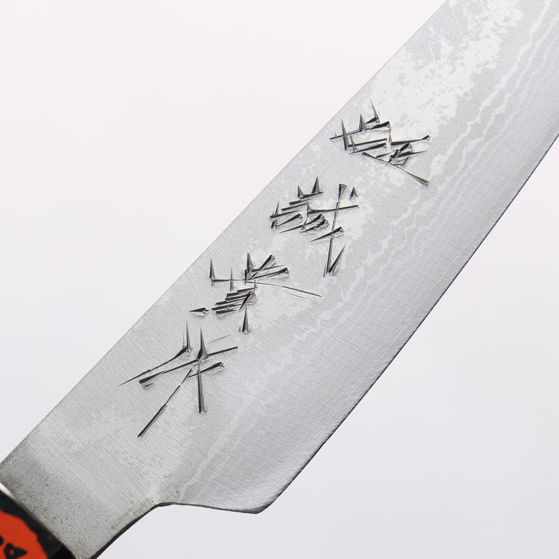 Shigeki Tanaka VG10 Damascus Petty-Utility 120mm Walnut Handle - Japannywholesale