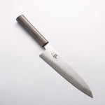 Shigeki Tanaka Majiro Silver Steel No.3 Gyuto 210mm Ebony Wood Handle - Japannywholesale