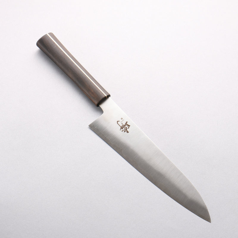 Shigeki Tanaka Majiro Silver Steel No.3 Gyuto 210mm Ebony Wood Handle - Japannywholesale