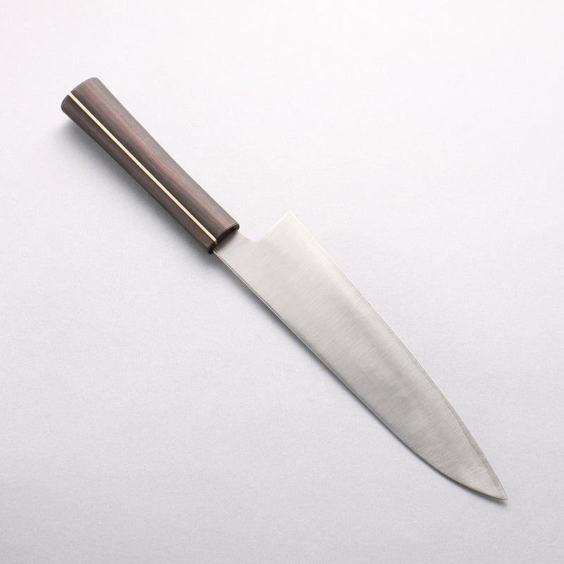 Shigeki Tanaka Majiro Silver Steel No.3 Gyuto 210mm Ebony Wood Handle - Japannywholesale