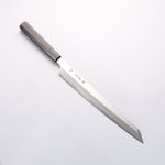 Sakai Takayuki Chef Series Hien Silver Steel No.3 Kengata Yanagiba 300mm Ebony Wood Handle - Japannywholesale