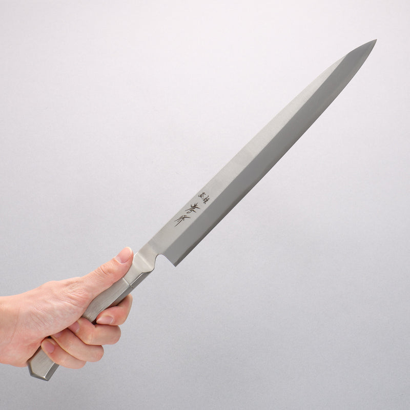 Sakai Takayuki Inox Pro V-2 AUS8 Yanagiba 300mm - Japannywholesale
