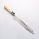 Sakai Kikumori VG10 Mirrored Finish Kiritsuke 270mm Magnolia Handle - Japannywholesale