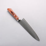 Kunihira Kokuryu VG10 Hammered Damascus Gyuto 180mm Mahogany Handle - Japannywholesale