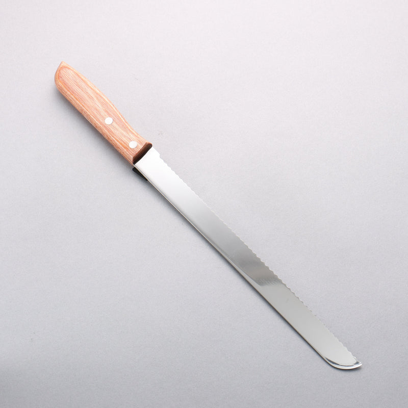 Kanetsune 555 Series DSR-1K6 Bread Slicer 250mm Red Pakka wood Handle - Japannywholesale