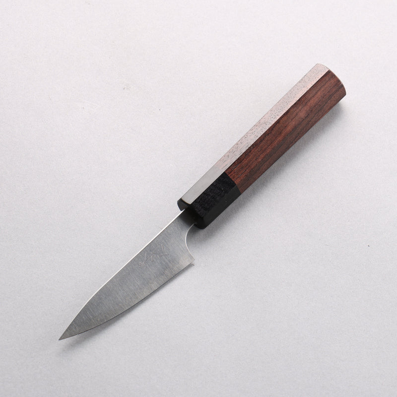 Shibata Takayuki Koutetsu Blue Super Petty-Utility 80mm Rosewood Handle - Japannywholesale