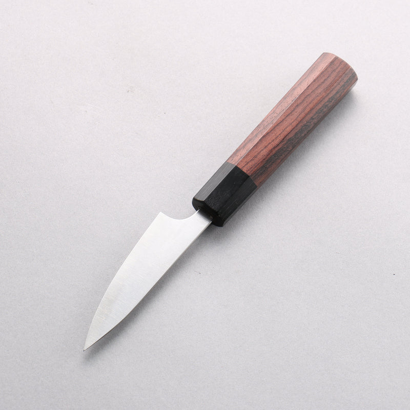 Shibata Takayuki Koutetsu Blue Super Petty-Utility 80mm Rosewood Handle - Japannywholesale