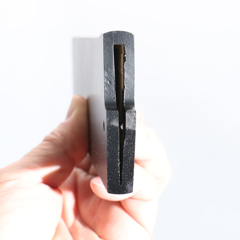 For Yu Kurosaki Knife Black Magnolia Sheath for 165mm Nakiri with Plastic pin - Japannywholesale