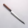 Seisuke Blue Steel Kasumitogi Yanagiba 240mm Rosewood Handle - Japannywholesale