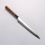 Seisuke Blue Steel Kasumitogi Yanagiba 240mm Rosewood Handle - Japannywholesale