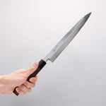 Seisuke Blue Steel Kasumitogi Yanagiba 240mm Rosewood Handle - Japannywholesale