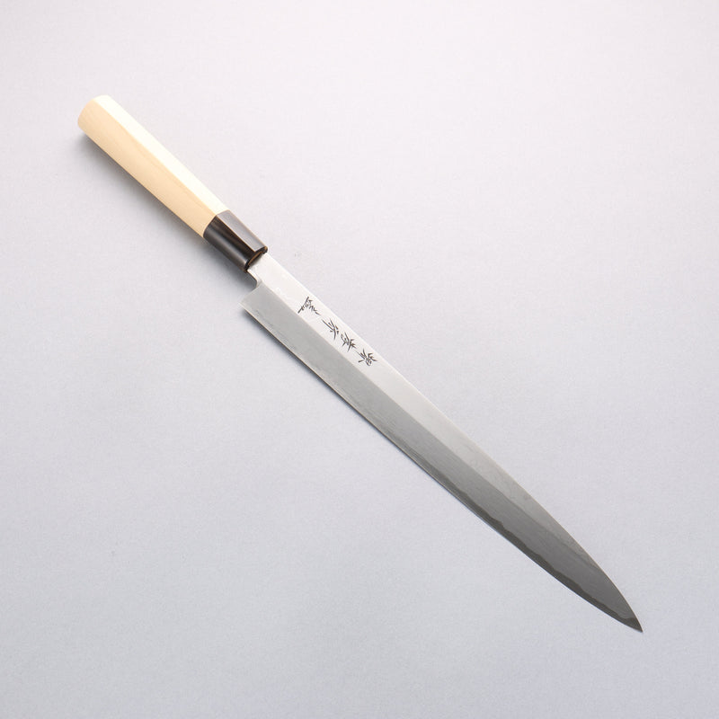 Sakai Takayuki Uzushio White Steel No.2 Yanagiba Magnolia Handle - Japannywholesale