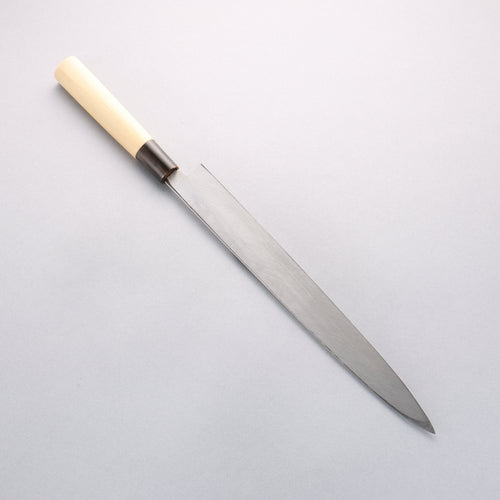 Sakai Takayuki Uzushio White Steel No.2 Yanagiba Magnolia Handle - Japannywholesale