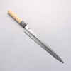 Kikuzuki White Steel No.2 Nashiji Yanagiba 300mm Magnolia Handle - Japannywholesale