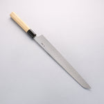 Kikuzuki White Steel No.2 Nashiji Kiritsuke Yanagiba 300mm Magnolia Handle - Japannywholesale