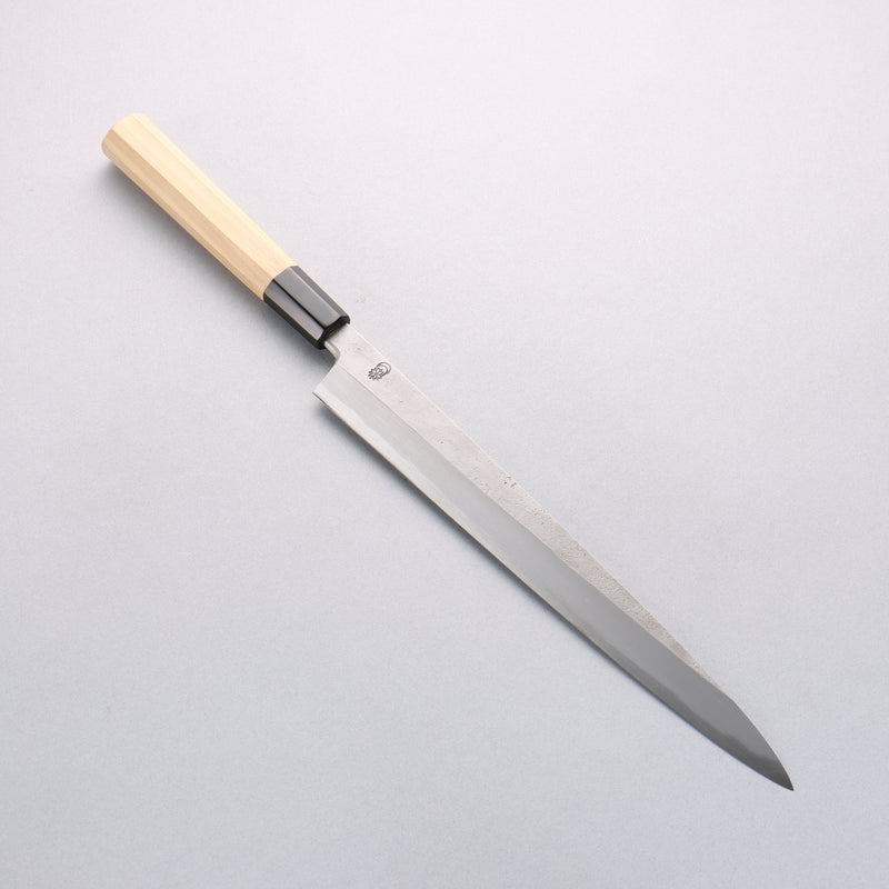 Kikuzuki White Steel No.2 Kasumitogi Yanagiba 270mm Magnolia Handle - Japannywholesale