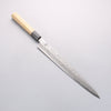 Kikuzuki Blue Steel No.1 Damascus Yanagiba 300mm Magnolia Handle - Japannywholesale