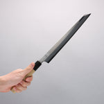 Choyo Blue Steel No.1 Mirrored Finish Kiritsuke Yanagiba 270mm - Japannywholesale