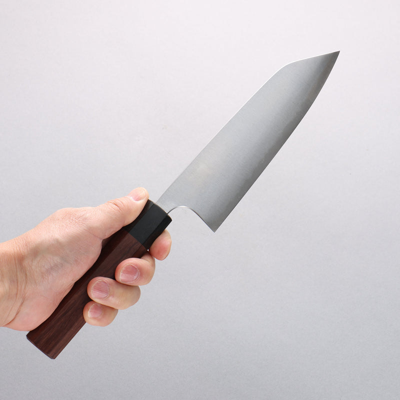Shibata Takayuki Koutetsu Blue Super Santoku 165mm Rosewood Handle - Japannywholesale