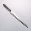 Sakai Takayuki Byakko White Steel No.1 Kiritsuke Yanagiba 330mm Ebony Wood Handle with Sheath - Japannywholesale