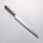 Sakai Takayuki Byakko White Steel No.1 Kiritsuke Yanagiba 330mm Ebony Wood Handle with Sheath - Japannywholesale