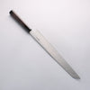 Sakai Takayuki Byakko White Steel No.1 Kiritsuke Yanagiba 330mm Ebony Wood Handle with Sheath - Japannywholesale