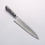 Kanetsune VG1 Hammered Gyuto 210mm Black Pakka wood Handle - Japannywholesale