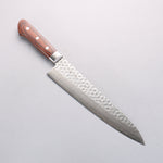 Seisuke Swedish Steel-stn Hammered Gyuto 240mm Mahogany Handle - Japannywholesale